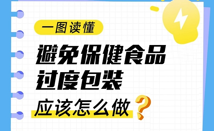 一图读懂 | 避免保健食品过度包装
应该怎么做？